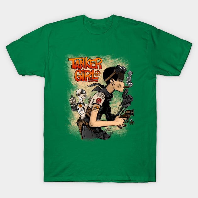 Tanker Girl T-Shirt by Punksthetic